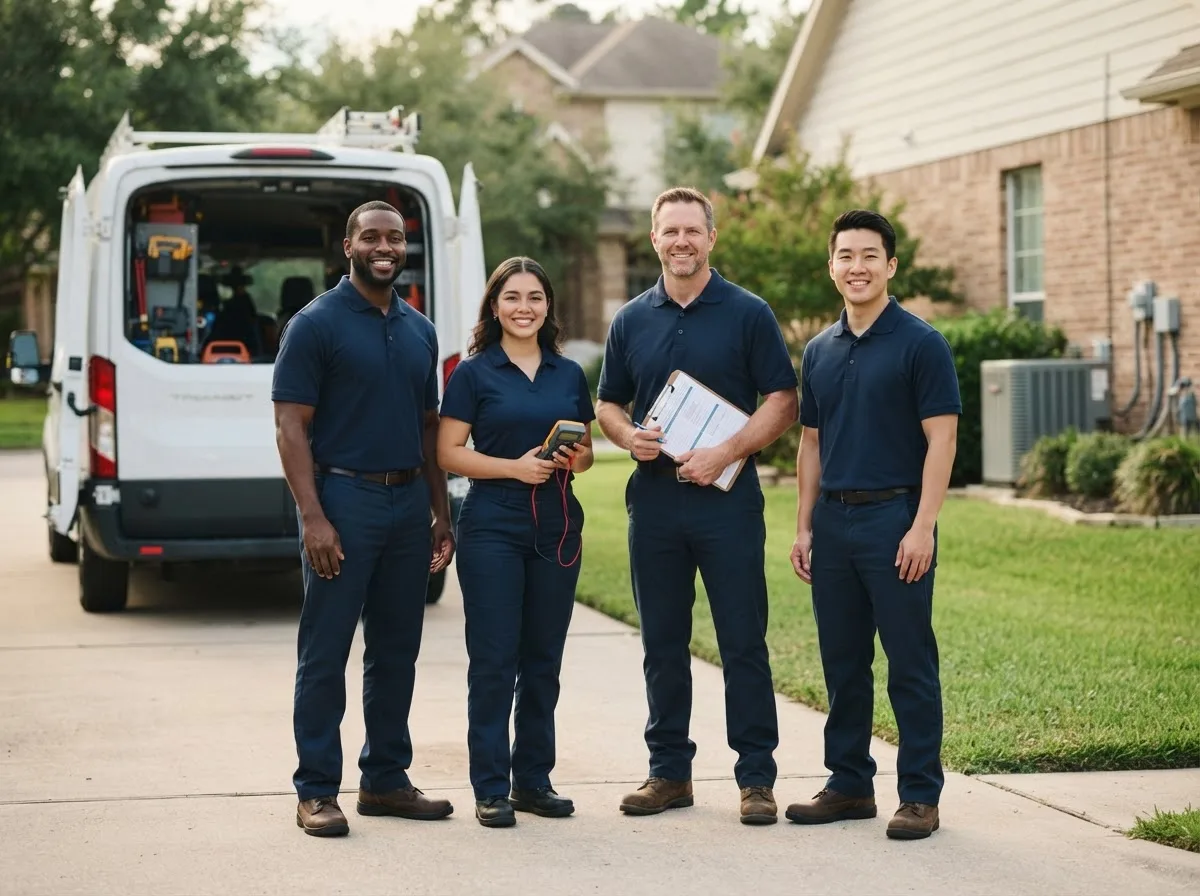 Certified HVAC technician near New Plymouth, OH